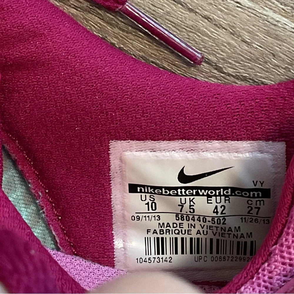 NIKE Pink Athleisure Sneakers 10